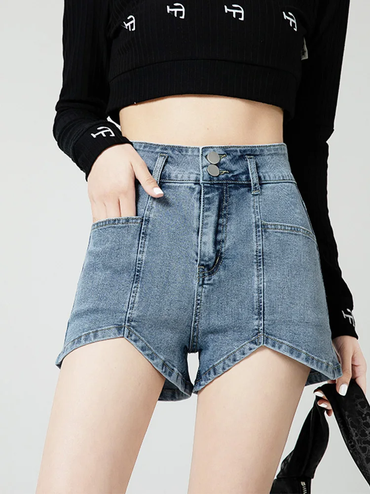 Women Shorts Jeans Solid Color Simple Style Denim Korean Fashion High Waist Short Pants Summer Casual Sexy Ladies Girls
Women Shorts Jeans Solid Color Simple Style Denim Korean Fashion High Waist Short Pants Summer Casual Sexy Ladies Girls
