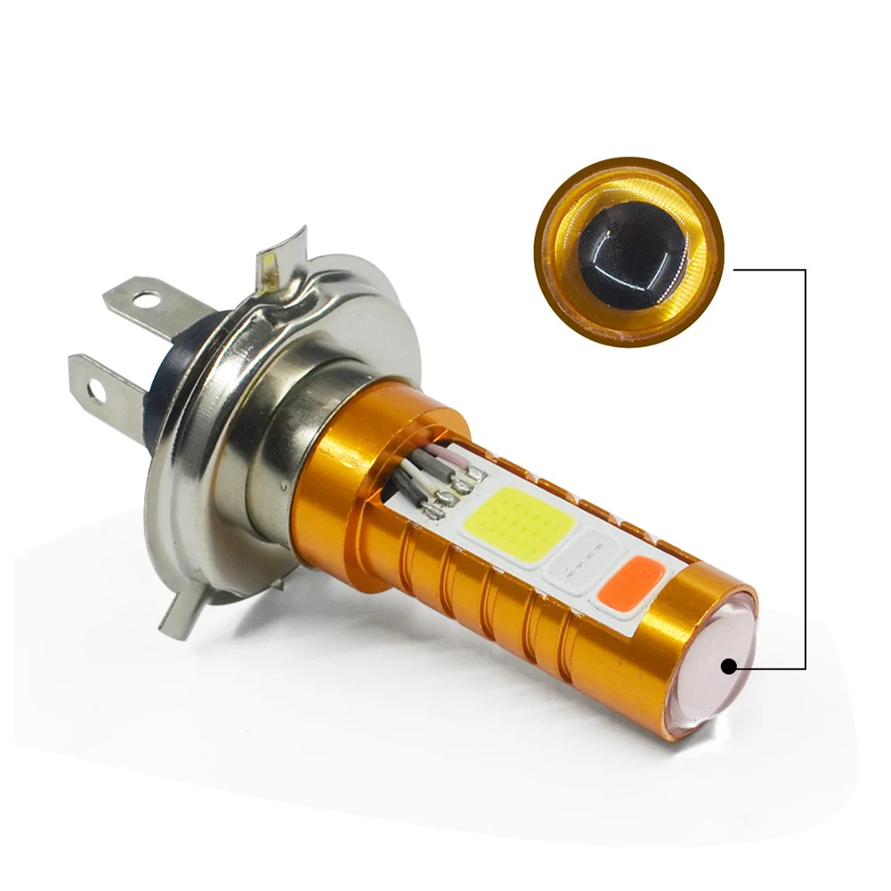 Headlights LED Light Bulb Durable H6 H4 HS1 Three Colors Three Modes Of Light 10/12W Headlights Motorcycle Lights New
Headlights LED Light Bulb Durable H6 H4 HS1 Three Colors Three Modes Of Light 10/12W Headlights Motorcycle Lights New