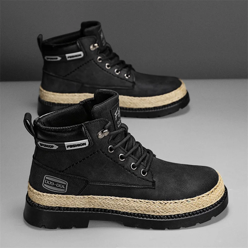 Men's Chukka Boots Waterproof Leather Casual Lace Up Ankle Oxford Boots Daily Dress Shoes for Men
Men's Chukka Boots Waterproof Leather Casual Lace Up Ankle Oxford Boots Daily Dress Shoes for Men