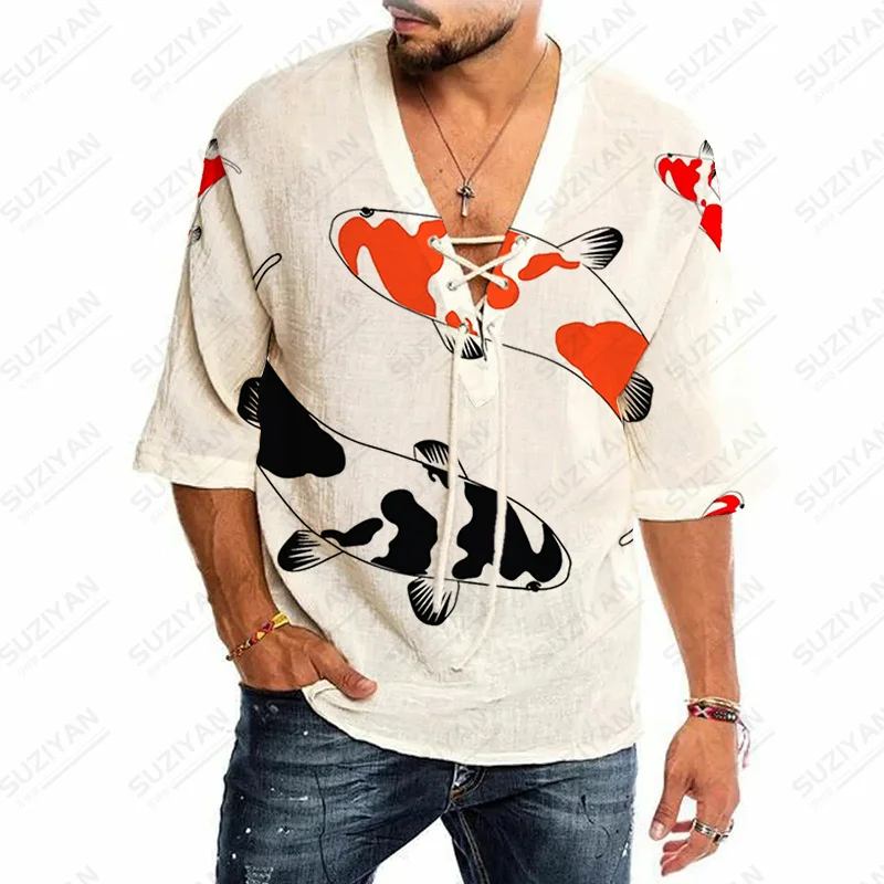 Oversized Clothing Summer For Men Beautiful Patterns Beach Loose T-Shirt Top Kit Stripped Shirt Men Men 3D Printing Hawaiian
Oversized Clothing Summer For Men Beautiful Patterns Beach Loose T-Shirt Top Kit Stripped Shirt Men Men 3D Printing Hawaiian