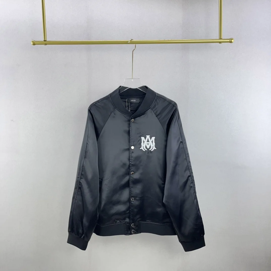 Best Version AMR Jacket Men's Fashion Motorcycle Jacket High Quality 1:1 Letter Emboridery Fashion Button Jacket Coat
Best Version AMR Jacket Men's Fashion Motorcycle Jacket High Quality 1:1 Letter Emboridery Fashion Button Jacket Coat