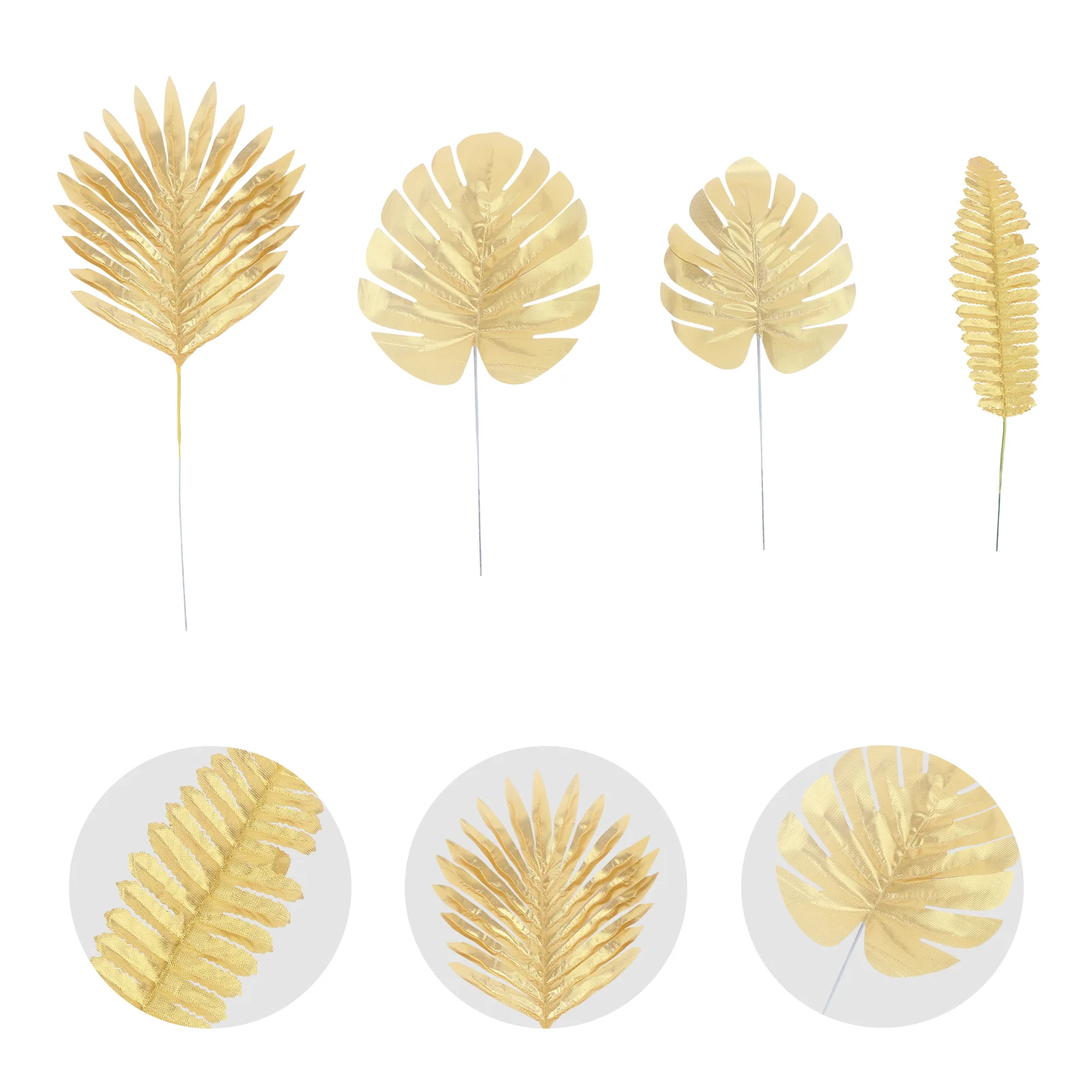 20Pcs Hawaiian Luau Party Supplies Gold Tropical Party Leaves Monstera Picks Plastic Plants Palm Leaves
20Pcs Hawaiian Luau Party Supplies Gold Tropical Party Leaves Monstera Picks Plastic Plants Palm Leaves