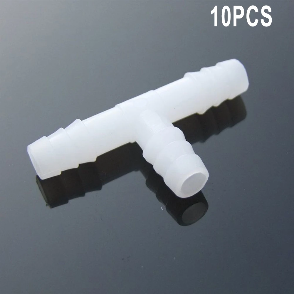 Tee Connector T-Hose Fittings Plastic Material Reducer Joint T-type Tee White 4-8mm Adapter Air Pump Connector
Tee Connector T-Hose Fittings Plastic Material Reducer Joint T-type Tee White 4-8mm Adapter Air Pump Connector