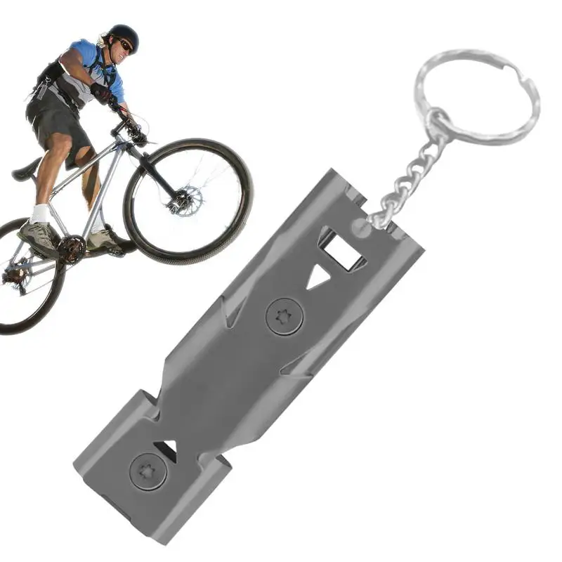 Громкий свисток для рефери на открытом воздухе, многофункциональный двухтрубный свисток для выживания в дикой природе, 150 дБ, высокий децибел для пеших прогулок
Громкий свисток для рефери на открытом воздухе, многофункциональный двухтрубный свисток для выживания в дикой природе, 150 дБ, высокий децибел для пеших прогулок