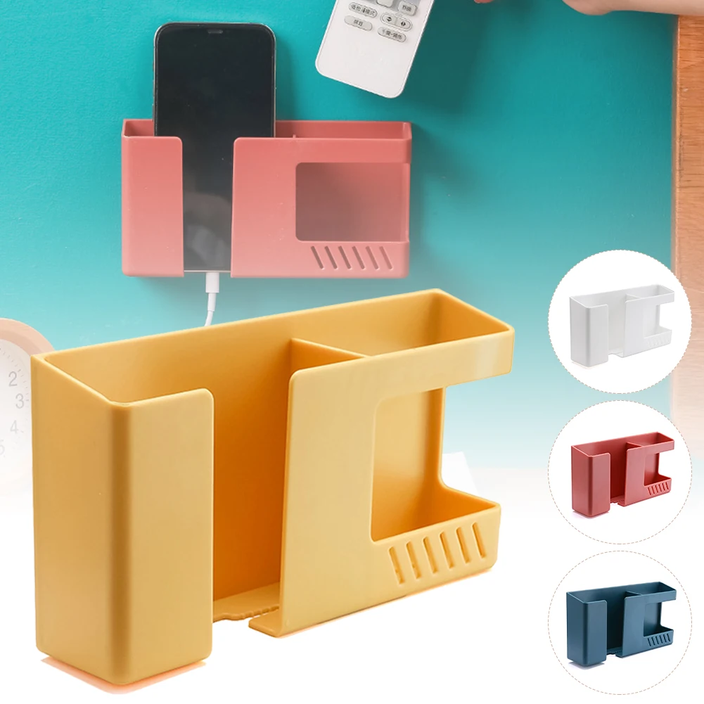 Punch-free Mobile Phone Holder Wall Mount Stand TV Air-Conditioner Remote Control Organizer Storage Box Charging Bedside Rack
Punch-free Mobile Phone Holder Wall Mount Stand TV Air-Conditioner Remote Control Organizer Storage Box Charging Bedside Rack