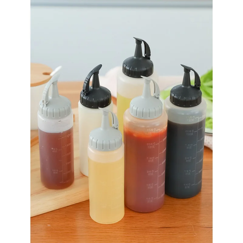 Kitchen Oil Spray Bottle Seasoning Extruded Bottle Plastic Seasoning Bottle for Ketchup Salad Dressing Picnic BBQ Gadgets
Kitchen Oil Spray Bottle Seasoning Extruded Bottle Plastic Seasoning Bottle for Ketchup Salad Dressing Picnic BBQ Gadgets