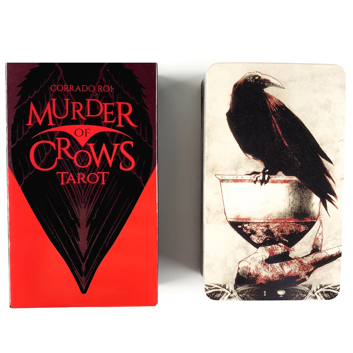 Murder of Crows Tarot Deck Oracle Cards Entertainment Card Game for Fate Divination Tarot Card Game
Murder of Crows Tarot Deck Oracle Cards Entertainment Card Game for Fate Divination Tarot Card Game
