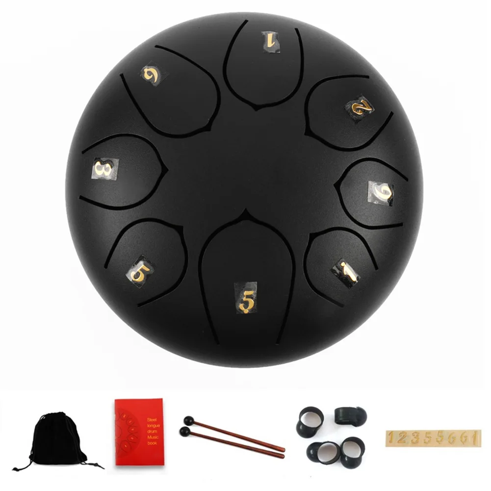 Musical Instruments Steel Tongue Drum Ethereal Drum Yoga And Meditation 6 Inch 8 Tone Cute Mini Drum Drumstick
Musical Instruments Steel Tongue Drum Ethereal Drum Yoga And Meditation 6 Inch 8 Tone Cute Mini Drum Drumstick