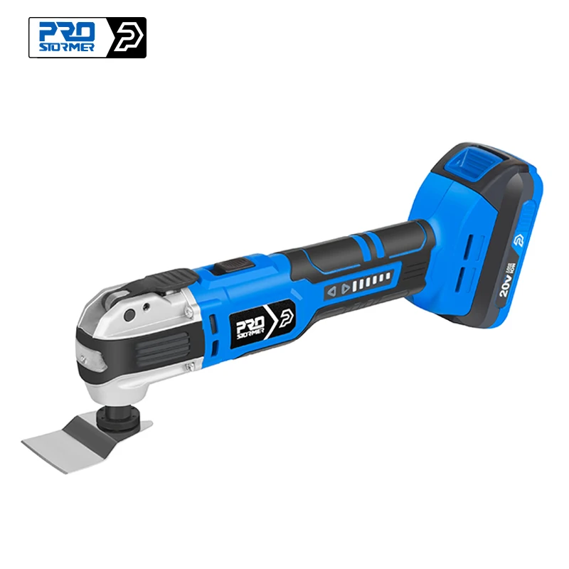 20V Trimmer Saw Cordless Electric Multifunction Oscillating Tool 6 Variable Speed Renovator Multi-Tools Decoration by PROSTORMER
20V Trimmer Saw Cordless Electric Multifunction Oscillating Tool 6 Variable Speed Renovator Multi-Tools Decoration by PROSTORMER