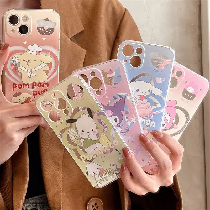 Sanrio Pochacco Kawaii Anime Mobile Phone Case Cinnamoroll My Melody Cute Apple Cover Shell Suit iphone14 13Promax Toys for Girl
Sanrio Pochacco Kawaii Anime Mobile Phone Case Cinnamoroll My Melody Cute Apple Cover Shell Suit iphone14 13Promax Toys for Girl