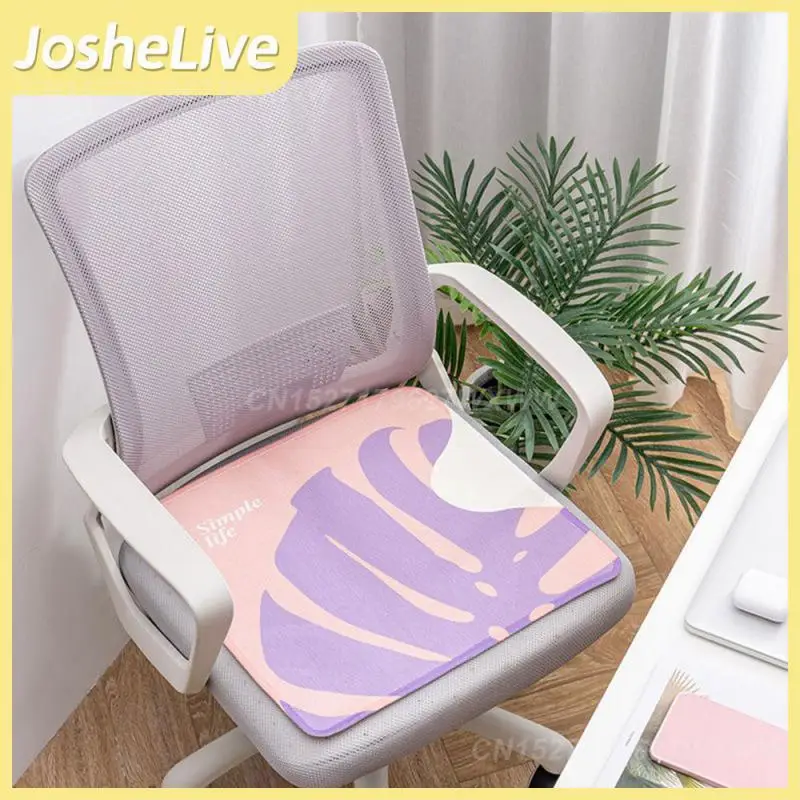 Удобный коврик, всесезонные универсальные подушки для стула с высокой воздухопроницаемостью, мягкие подушки из ледяного шелка 
Удобный коврик, всесезонные универсальные подушки для стула с высокой воздухопроницаемостью, мягкие подушки из ледяного шелка