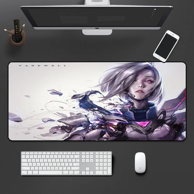 High Quality LOL Gaming Mousepad Fiora Gamer Table Mat Gaming Accessories Large Mouse Pad Xxl Arcane Game Carpet 400x900xMM
High Quality LOL Gaming Mousepad Fiora Gamer Table Mat Gaming Accessories Large Mouse Pad Xxl Arcane Game Carpet 400x900xMM