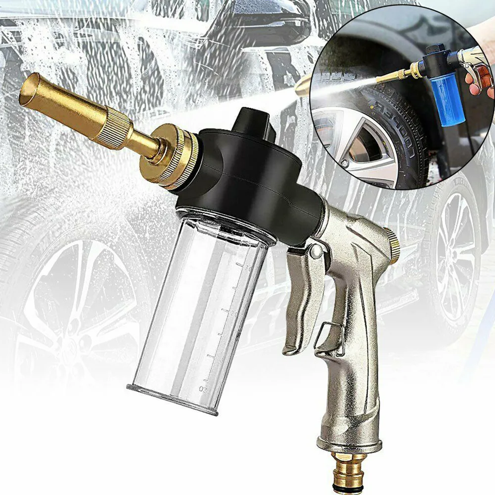 High Pressure Car Foam Spray Wash Washer Lance Soap Spray Bottle Hose Pipe Tool Multi-function Connector
High Pressure Car Foam Spray Wash Washer Lance Soap Spray Bottle Hose Pipe Tool Multi-function Connector