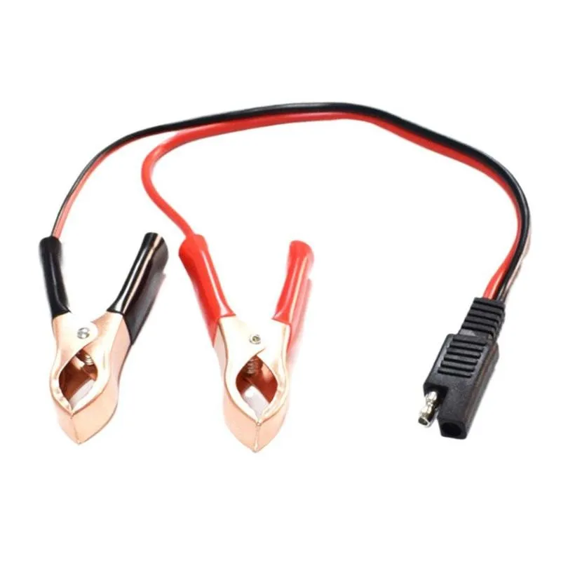 100CM 14AWG Alligator Crocodile Clip to SAE Connector Quick Release Quick Disconnect Car Solar Power Charging Extension Cable
100CM 14AWG Alligator Crocodile Clip to SAE Connector Quick Release Quick Disconnect Car Solar Power Charging Extension Cable