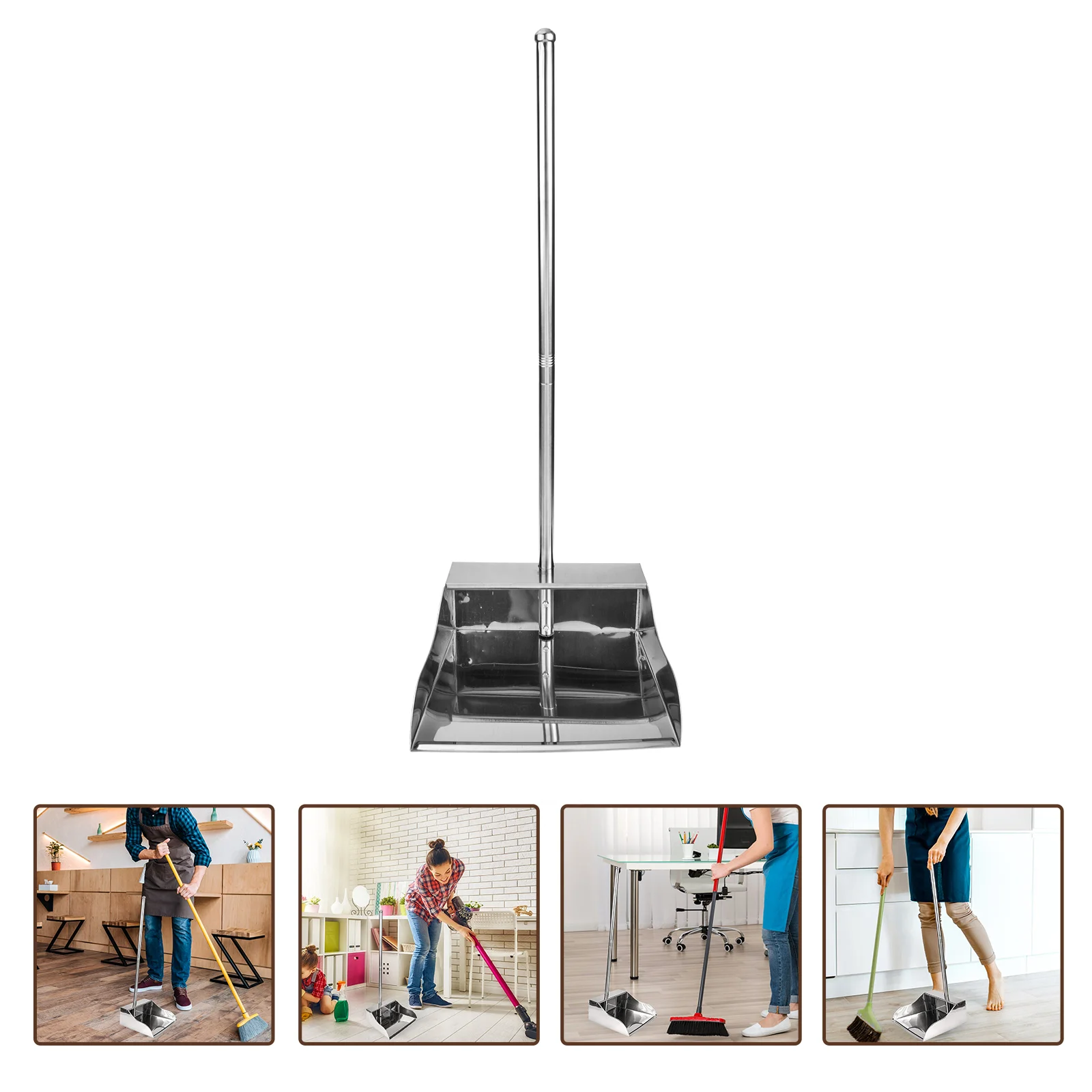 Dustpan Cleaning Garbage Pan Metaldustpans Handlehome Standing Lobby Broom Floor Duty Heavy Tools Dustercontainer Suppliesstand
Dustpan Cleaning Garbage Pan Metaldustpans Handlehome Standing Lobby Broom Floor Duty Heavy Tools Dustercontainer Suppliesstand