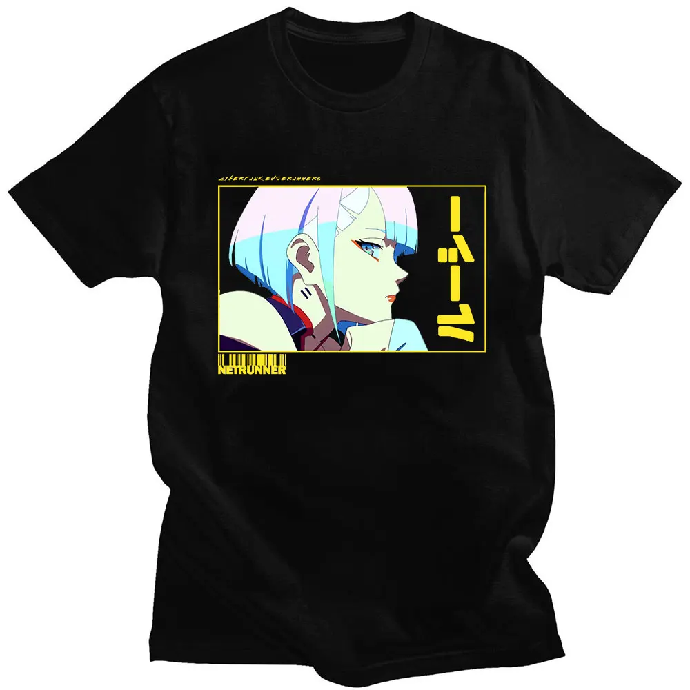 Anime Cyberpunk Edgerunners Lucy Graphic T-shirts Harajuku Gothic Clothes Tees Fashion Short Sleeves Tshirt Oversized streetwear
Anime Cyberpunk Edgerunners Lucy Graphic T-shirts Harajuku Gothic Clothes Tees Fashion Short Sleeves Tshirt Oversized streetwear