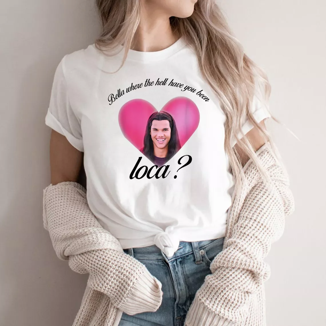 2023NEW Where The Hell Have You Been Loca T Shirt Twilight Shirt Unisex Short Sleeve Crewneck T Shirt Graphic Tees Tops for Wome
2023NEW Where The Hell Have You Been Loca T Shirt Twilight Shirt Unisex Short Sleeve Crewneck T Shirt Graphic Tees Tops for Wome