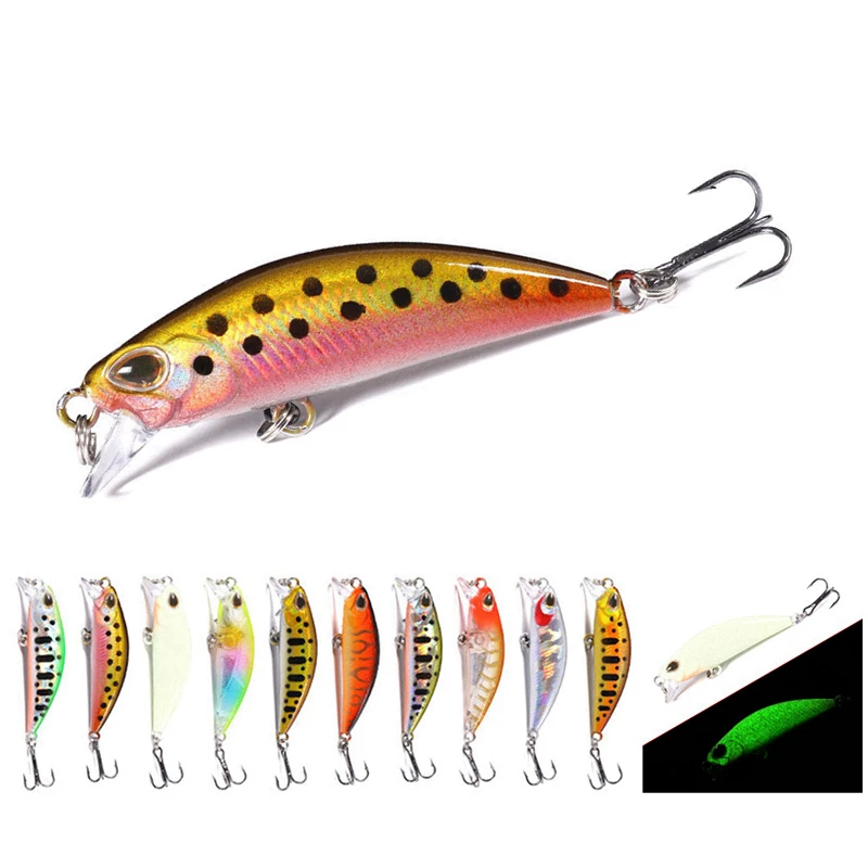 Crankbaits fishing Wobbler fishing lures 58mm 5.4g for Trout Bass Aucha Perch Plastic Hard Baits Fishing Gifts for Men
Crankbaits fishing Wobbler fishing lures 58mm 5.4g for Trout Bass Aucha Perch Plastic Hard Baits Fishing Gifts for Men