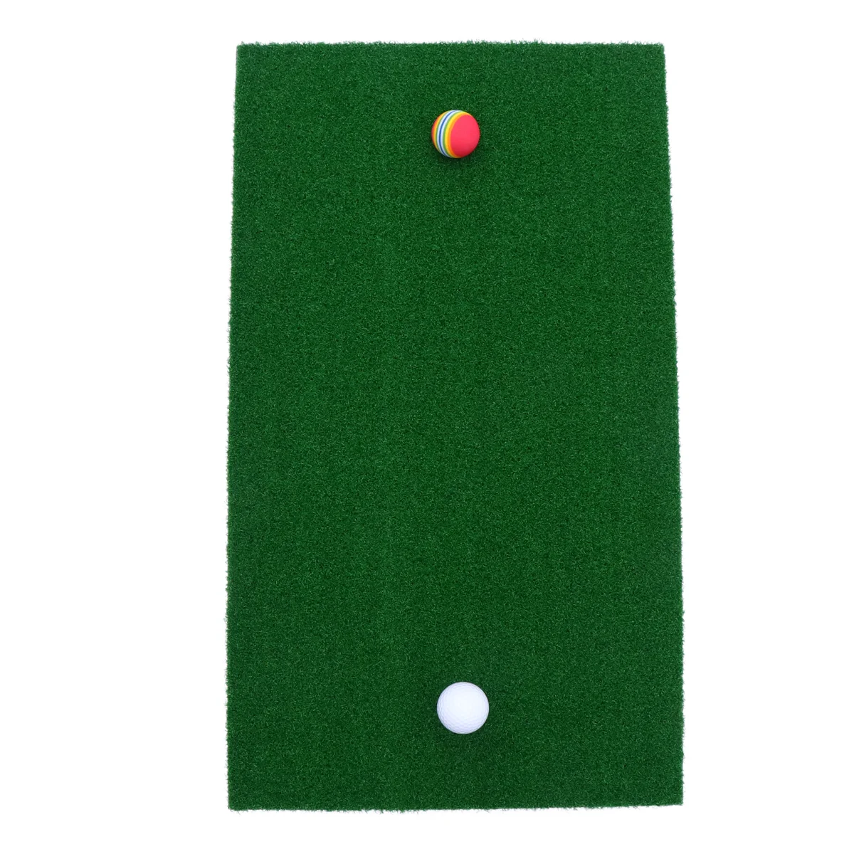 

1PC Mini Practice Mat Indoor Realistic Turf Swing Mat Training Aids for Driving Hitting Chipping Putting (Style A)