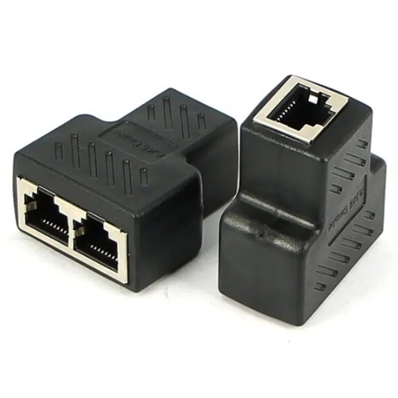 1pc 1 To 2 Ways LAN Ethernet Network Cable RJ45 Female Splitter Connector Adapter Extender Plug Oxygen Free Copper Conductors
1pc 1 To 2 Ways LAN Ethernet Network Cable RJ45 Female Splitter Connector Adapter Extender Plug Oxygen Free Copper Conductors
