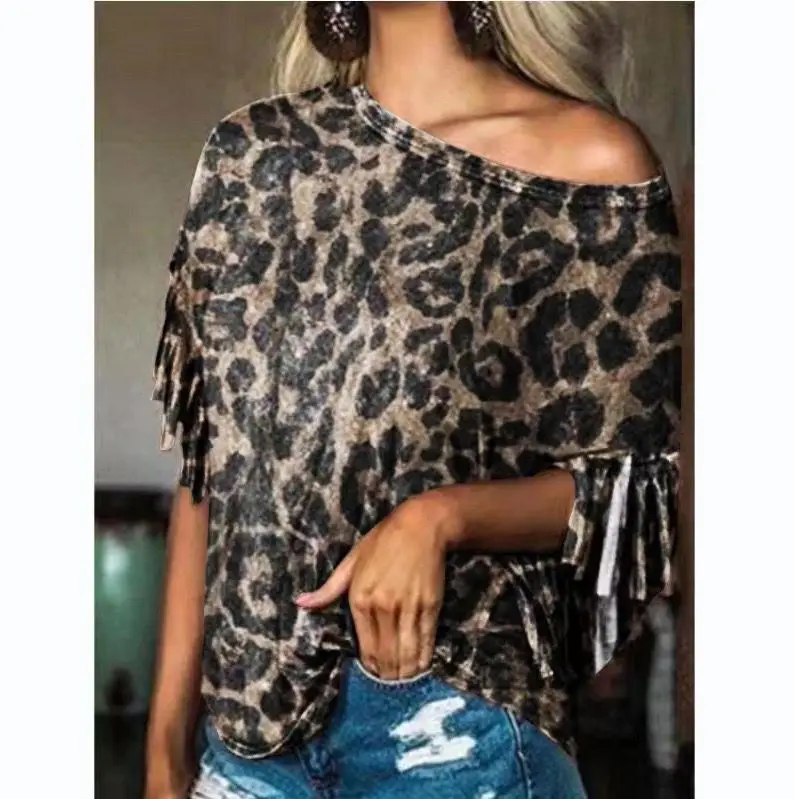 Summer Women Tops Plus Sizes Tees Femme Off Shoulder T Shirts Tassel Casual Love Ruffles Short Sleeve Loose Sexy Boho Shirt
Summer Women Tops Plus Sizes Tees Femme Off Shoulder T Shirts Tassel Casual Love Ruffles Short Sleeve Loose Sexy Boho Shirt