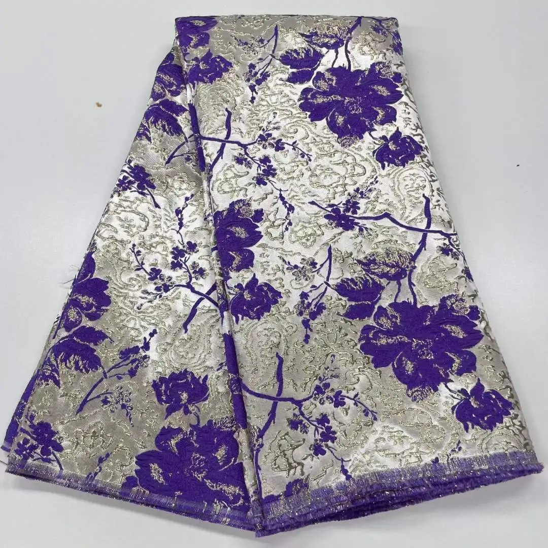Jacquard lace fabric Brocade 2023 Embroidery French Tulle lace African Organza lace fabric for Nigerian Wedding Dress
Jacquard lace fabric Brocade 2023 Embroidery French Tulle lace African Organza lace fabric for Nigerian Wedding Dress