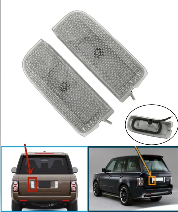 2pcs Rear License Plate Lamp Brake Signal Lamp License Number Light For Land Rover Range Rover 2003-2012 XFD000053 XFD000043
2pcs Rear License Plate Lamp Brake Signal Lamp License Number Light For Land Rover Range Rover 2003-2012 XFD000053 XFD000043