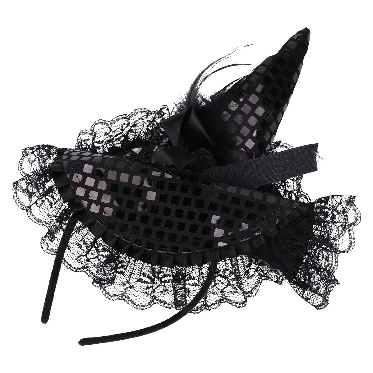 Witch Hatheadband Hair Piece Black Headpiece Costume Head Hats Accessory Lace Band Accessoriesha Mini Clipdresshoop Hairddress
Witch Hatheadband Hair Piece Black Headpiece Costume Head Hats Accessory Lace Band Accessoriesha Mini Clipdresshoop Hairddress