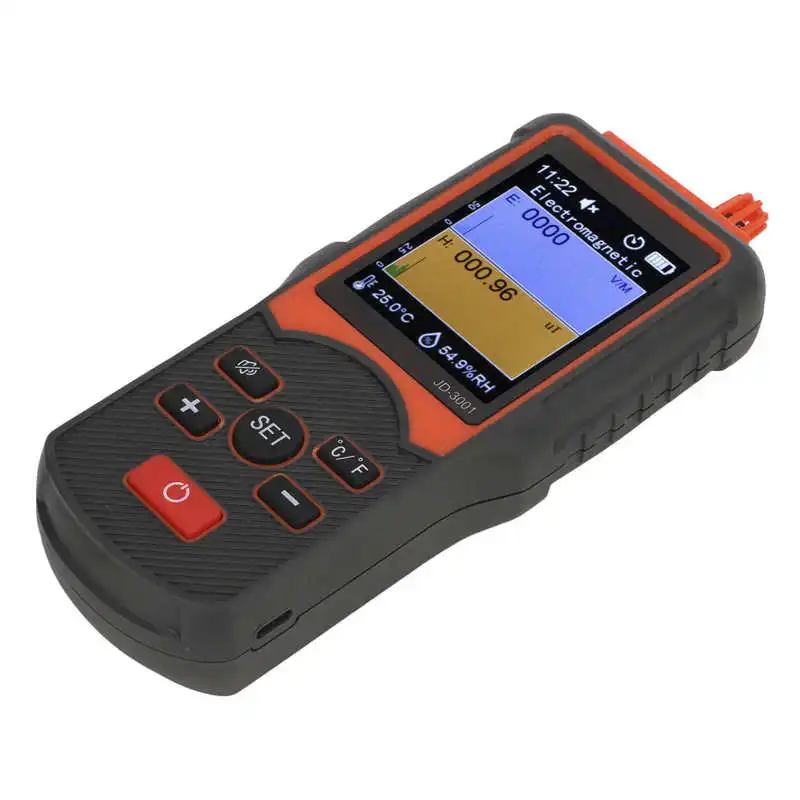 Счетчик Гейгера JD‑ 3001, многофункциональный детектор радиоактивности для детектора ядерного излучения, легкое считывание 
Счетчик Гейгера JD‑ 3001, многофункциональный детектор радиоактивности для детектора ядерного излучения, легкое считывание