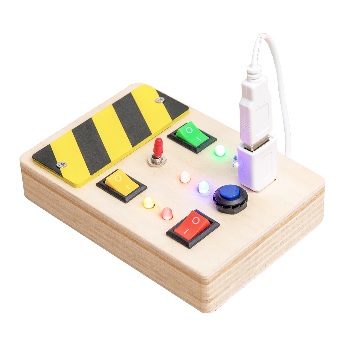 LED Light Busy Board Improve Fine Motor Skills Montessori Busy Board Light-up Wooden Switch Activity Board Electric Wooden
LED Light Busy Board Improve Fine Motor Skills Montessori Busy Board Light-up Wooden Switch Activity Board Electric Wooden