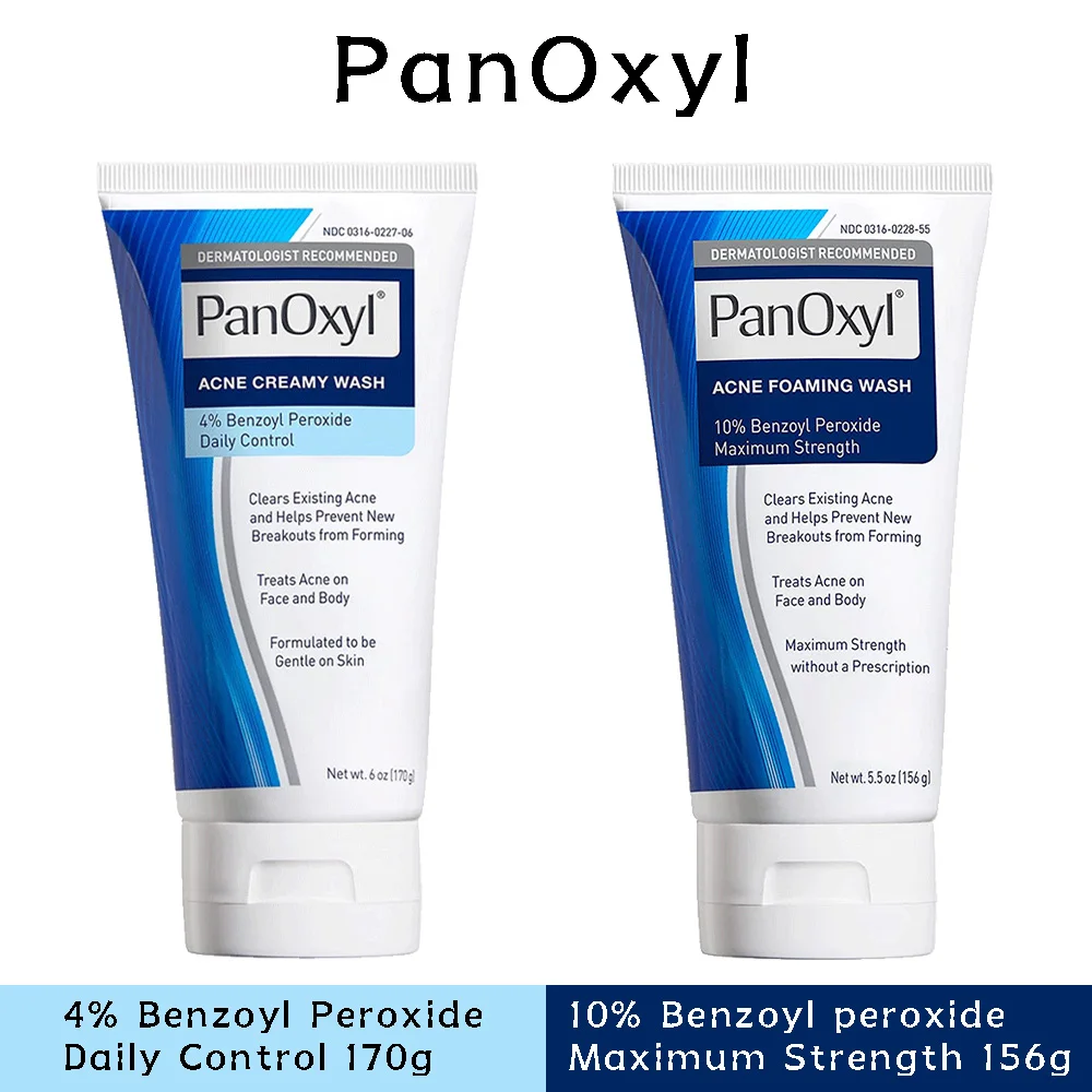 Original PanOxyl Foaming Wash 10% & 4% Benzoyl Peroxide Maximum Strength/Peroxide Daily Control Clean Pore Dirt Remove Defects
Original PanOxyl Foaming Wash 10% & 4% Benzoyl Peroxide Maximum Strength/Peroxide Daily Control Clean Pore Dirt Remove Defects