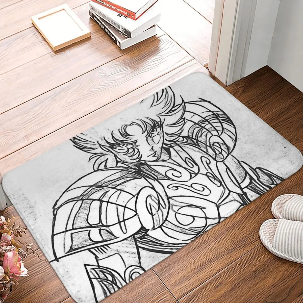 Saint Seiya Knights of the Zodiac Cosmo Athena AnimeDoormat Bath Mat Shura No Capricorn Floor Carpet Welcome Rug Home Decorative
Saint Seiya Knights of the Zodiac Cosmo Athena AnimeDoormat Bath Mat Shura No Capricorn Floor Carpet Welcome Rug Home Decorative