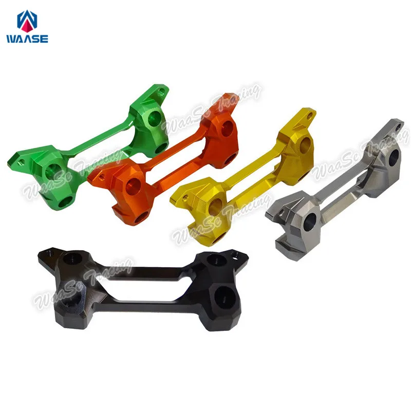 

Motorbike Handlebar Fat Bar Riser Clamp Top Cover Support For Kawasaki Versys 650 KLE650 2015 2016 2017 2018 2019 2020 2021 2022