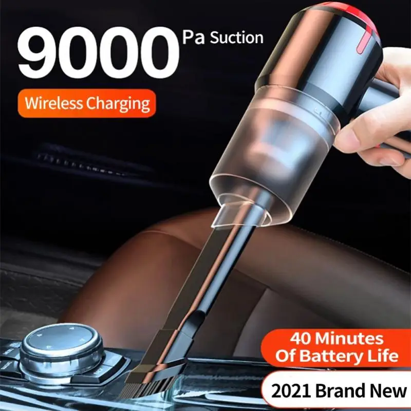 9000Pa Car Wireless Vacuum Cleaner High-power Small Dust Collector Handheld Charging Car Vacuum Cleaner For Automobiles Home
9000Pa Car Wireless Vacuum Cleaner High-power Small Dust Collector Handheld Charging Car Vacuum Cleaner For Automobiles Home