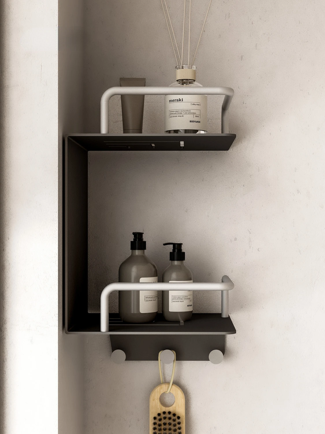 Bathroom Black Storage Rack Wall-Mounted Punch-Free Toilet Corner Storage Rack Toilet Tripod Cosmetics Storage Rack
Bathroom Black Storage Rack Wall-Mounted Punch-Free Toilet Corner Storage Rack Toilet Tripod Cosmetics Storage Rack