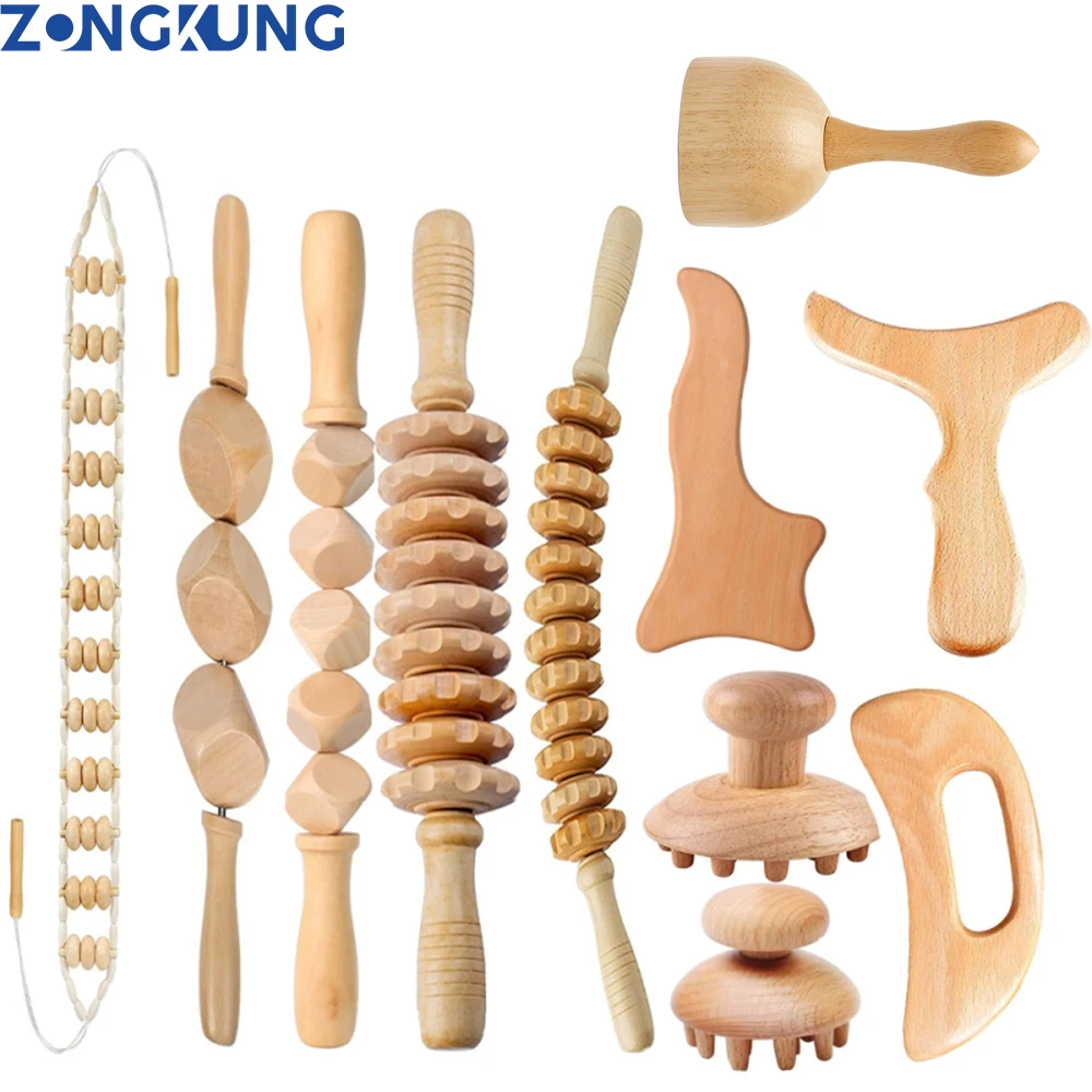 2/4/6/8PCS Wooden Therapy Massage Sets Pain Relief Anti Cellulite Body Slimmling Gua Sha Back Massager Maderoterapia Corporal
2/4/6/8PCS Wooden Therapy Massage Sets Pain Relief Anti Cellulite Body Slimmling Gua Sha Back Massager Maderoterapia Corporal