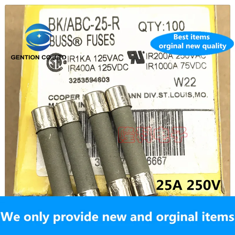 10 шт. 100% Новый оригинальный BK/ABC-25-R 25A BUSS импортный керамический предохранитель 6X32 ABC25A
10 шт. 100% Новый оригинальный BK/ABC-25-R 25A BUSS импортный керамический предохранитель 6X32 ABC25A