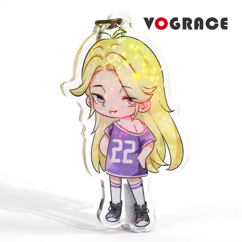 Hot Sale Vograce Cheap Oem Custom Cartoon Anime Keychains Acrylic Printed Clear Transparent Plastic Hologram Charms For Sale
Hot Sale Vograce Cheap Oem Custom Cartoon Anime Keychains Acrylic Printed Clear Transparent Plastic Hologram Charms For Sale