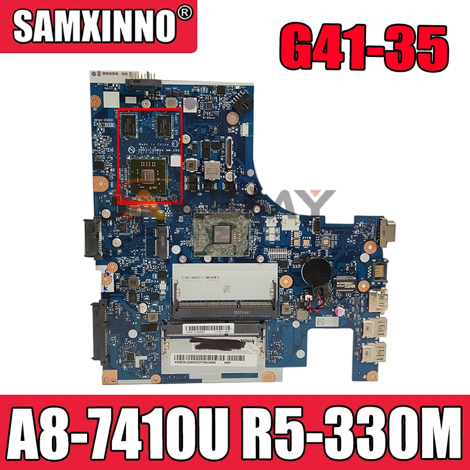 Для lenovo G41-35 материнская плата для ноутбука G41-35 BMWQ3/BMWQ4 NM-A401 R5 330M GPU материнская плата (A8-7410U CPU) протестирована на 100%
Для lenovo G41-35 материнская плата для ноутбука G41-35 BMWQ3/BMWQ4 NM-A401 R5 330M GPU материнская плата (A8-7410U CPU) протестирована на 100%