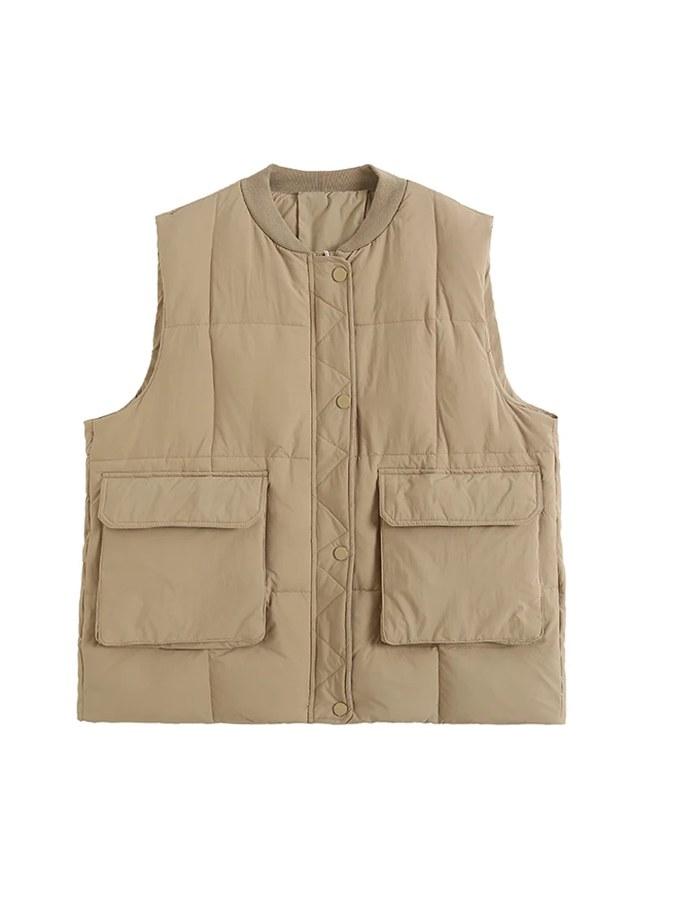 Loose Women's Down Vest Winter Autumn Sleeveless 90% White Duck Down Gilet Ladies Korean Style Waistcoat For Female 2022 Outwear
Loose Women's Down Vest Winter Autumn Sleeveless 90% White Duck Down Gilet Ladies Korean Style Waistcoat For Female 2022 Outwear