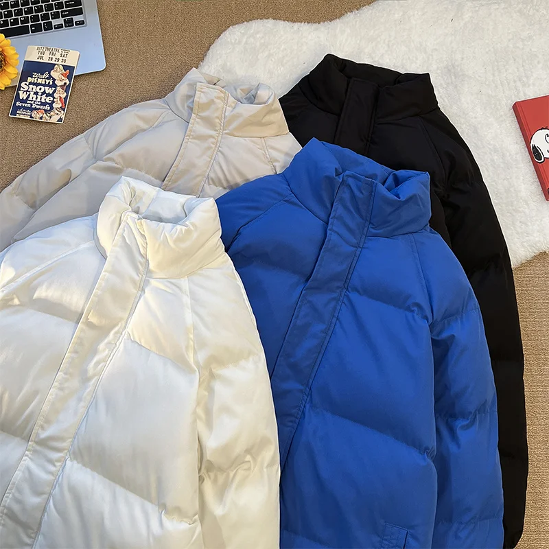 Coat for Men for the Winter Harajuku Fashion Oversize Winter Thicken Cotton Jacket Travel Bubble Coat Warm Cropped Puffer Jacket
Coat for Men for the Winter Harajuku Fashion Oversize Winter Thicken Cotton Jacket Travel Bubble Coat Warm Cropped Puffer Jacket