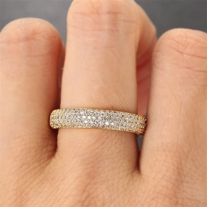 Ailodo Luxury AAA+ Cubic Zirconia Rings For Women Minimalist Engagement Wedding Rings Simple Fashion Party Jewelry Girls Gift
Ailodo Luxury AAA+ Cubic Zirconia Rings For Women Minimalist Engagement Wedding Rings Simple Fashion Party Jewelry Girls Gift