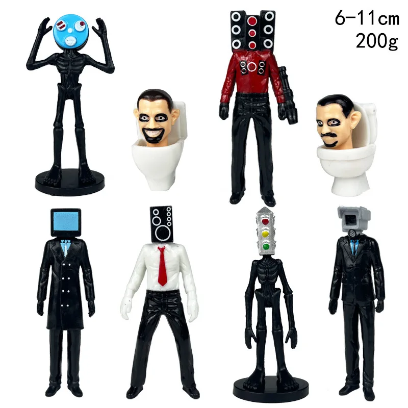 Skibidi Toilet Man Camera Man Figure TV Speaker Man Model Cameraman Funny Doll Action Figures Decorations PVCl Toy Collectible
Skibidi Toilet Man Camera Man Figure TV Speaker Man Model Cameraman Funny Doll Action Figures Decorations PVCl Toy Collectible