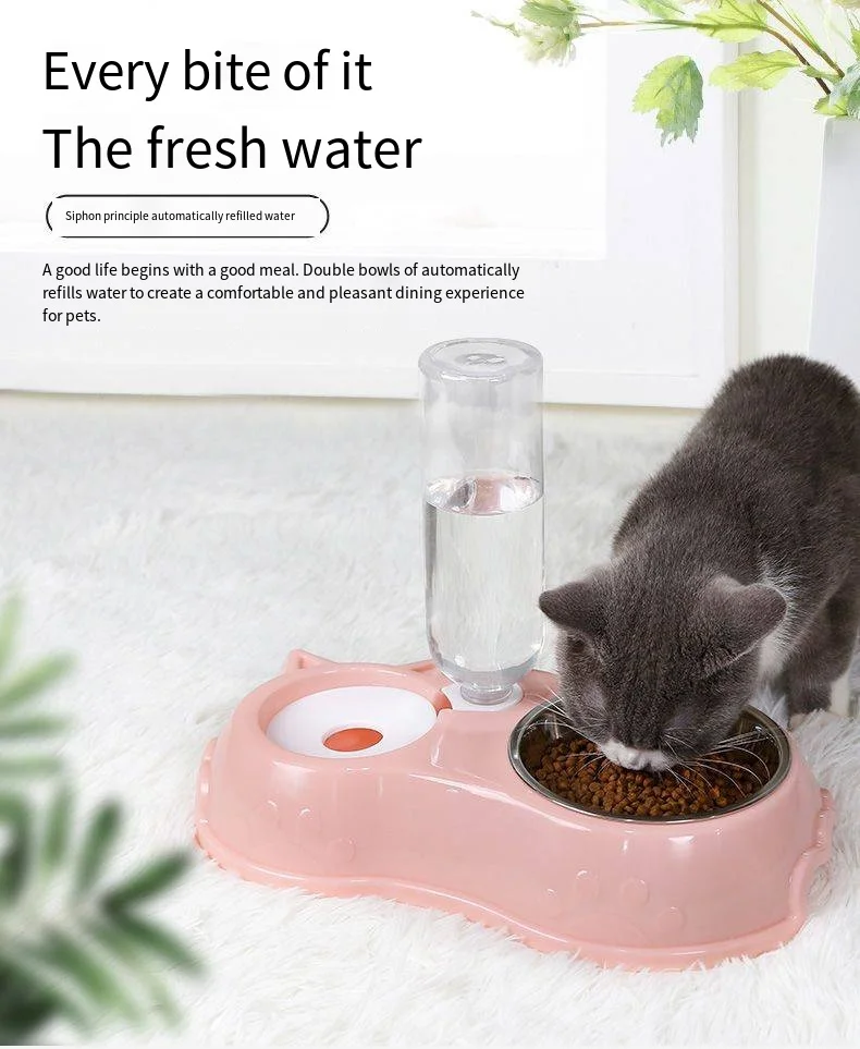 Cat Bowl Automatic Drinking Water Dog Bowl Cat Food Bowl Dog Food Pet Supplies Cat Food
Cat Bowl Automatic Drinking Water Dog Bowl Cat Food Bowl Dog Food Pet Supplies Cat Food