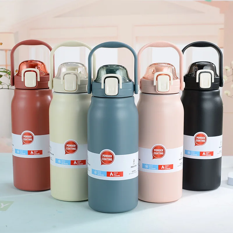 1300ml Large Capacity Double Stainless Steel Thermos Mug With Straw Portable Sport Vacuum Flasks Thermal Water Bottle Tumbler
1300ml Large Capacity Double Stainless Steel Thermos Mug With Straw Portable Sport Vacuum Flasks Thermal Water Bottle Tumbler