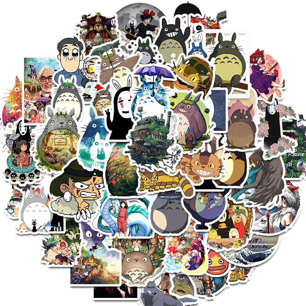 10/30/50PCS Hayao Miyazaki Japanese Anime Graffiti Waterproof Stickers Creative Trend Decorative Decals Water CupGuitarWholesale
10/30/50PCS Hayao Miyazaki Japanese Anime Graffiti Waterproof Stickers Creative Trend Decorative Decals Water CupGuitarWholesale