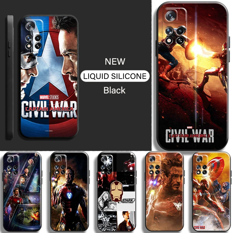 Marvel Avengers Iron Man For Xiaomi Redmi Note 11 11T 11S Pro 5G Phone Case Back Black Funda Shell Cases Shockproof Carcasa
Marvel Avengers Iron Man For Xiaomi Redmi Note 11 11T 11S Pro 5G Phone Case Back Black Funda Shell Cases Shockproof Carcasa