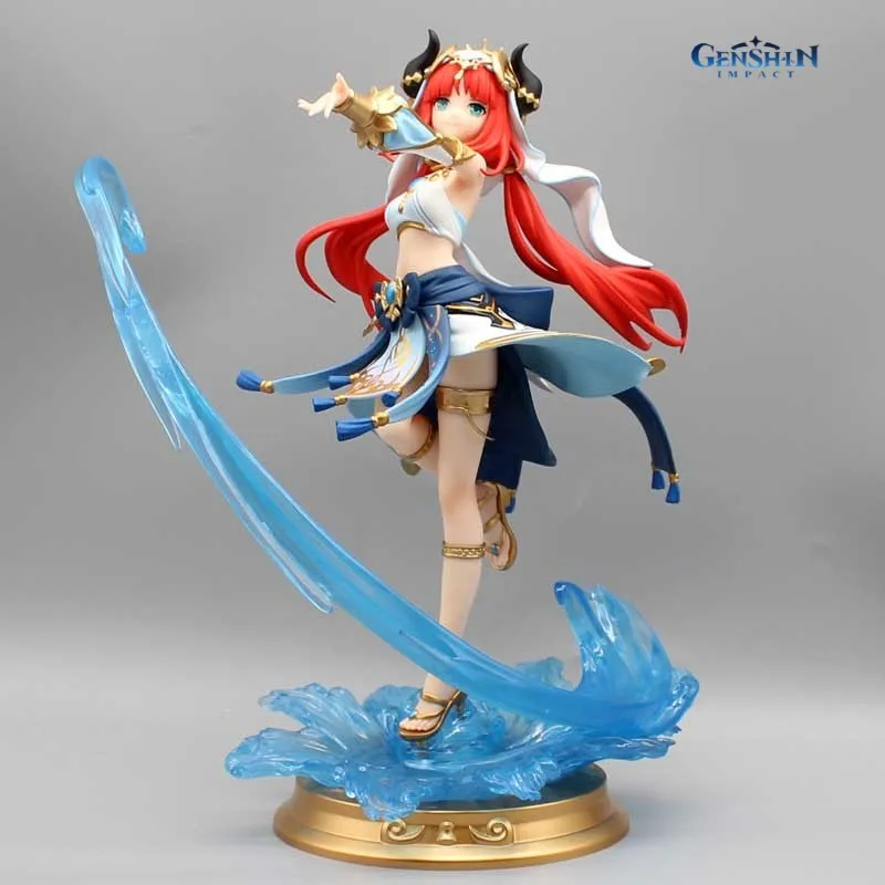 New 27cm Anime Genshin Impact Figure Nilou Model Dolls Figurine Pvc Action Figures Statue Collectible Decorate Children Toy Gift
New 27cm Anime Genshin Impact Figure Nilou Model Dolls Figurine Pvc Action Figures Statue Collectible Decorate Children Toy Gift