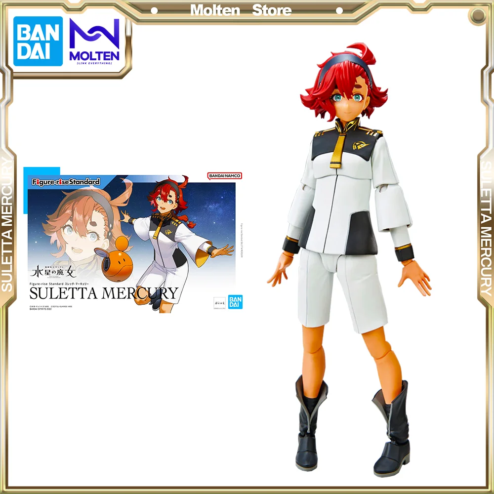 BANDAI Figure-rise Standard Mobile Suit Gundam The Witch From Mercury Suletta Mercury Model Kit Anime Action Figure Assembly
BANDAI Figure-rise Standard Mobile Suit Gundam The Witch From Mercury Suletta Mercury Model Kit Anime Action Figure Assembly