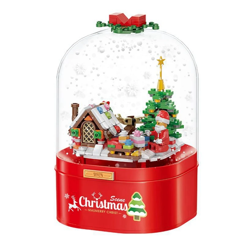 Christmas Toy Building Block Sets, Christmas Tree Building Set DIY Assembly Christmas Set For Family Friends Kids
Christmas Toy Building Block Sets, Christmas Tree Building Set DIY Assembly Christmas Set For Family Friends Kids